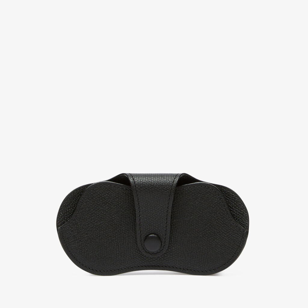 Valextra Custodia Occhiali In Pelle Nera | Valextra