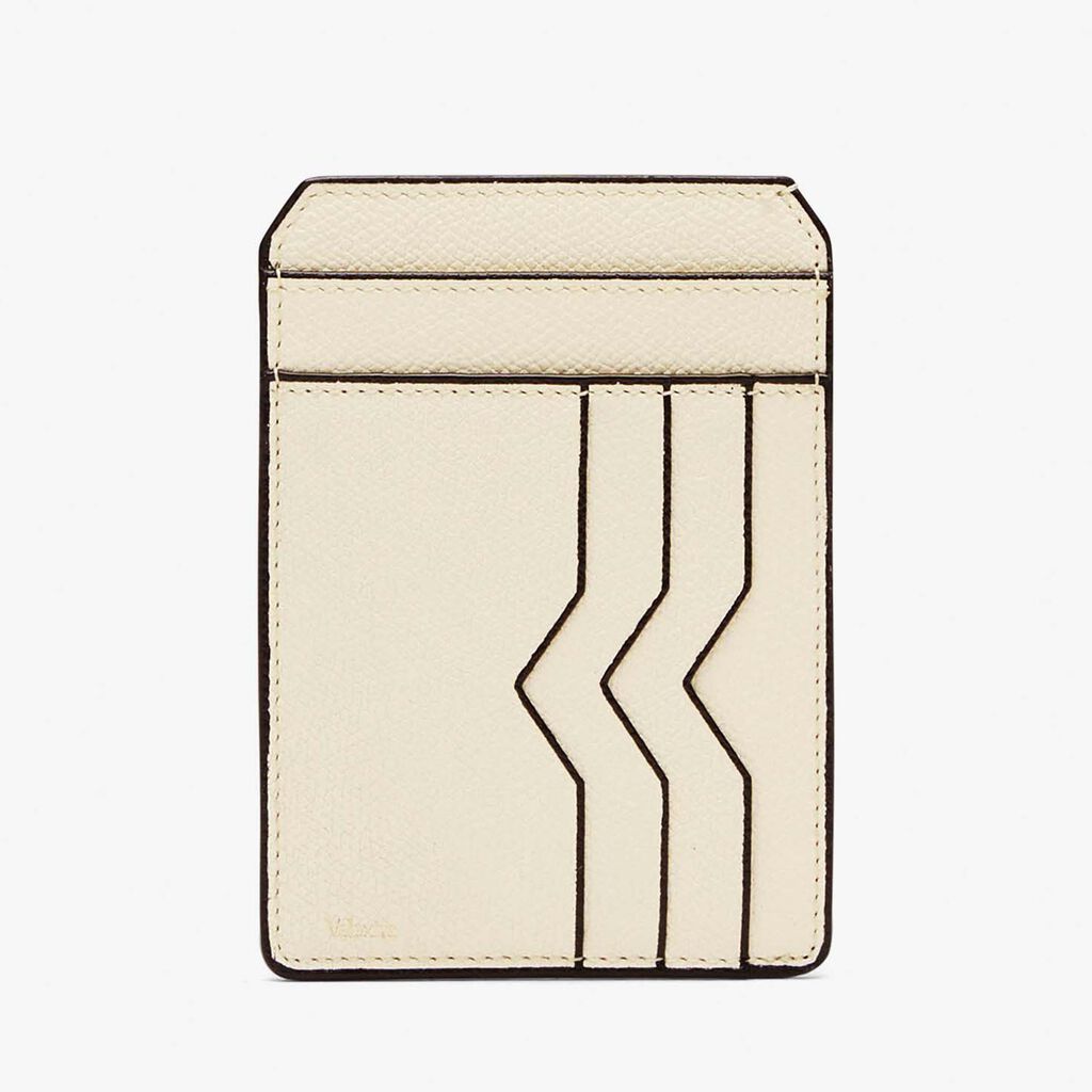 Valextra Portatessere In Pelle Bianca | Valextra