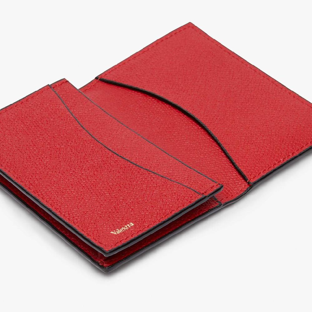 Valextra Portatessere In Pelle Rossa | Valextra