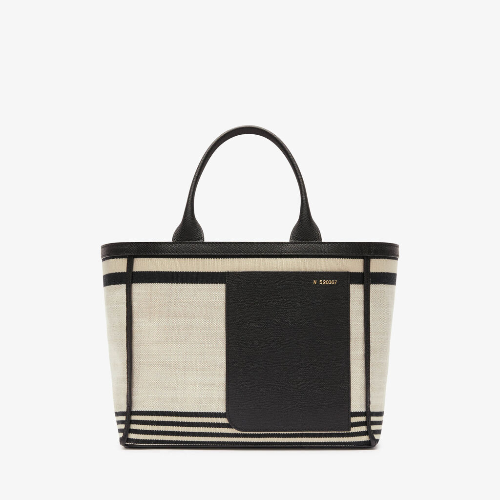 Valextra Tote bag Mini in Tessuto Marrone | Valextra
