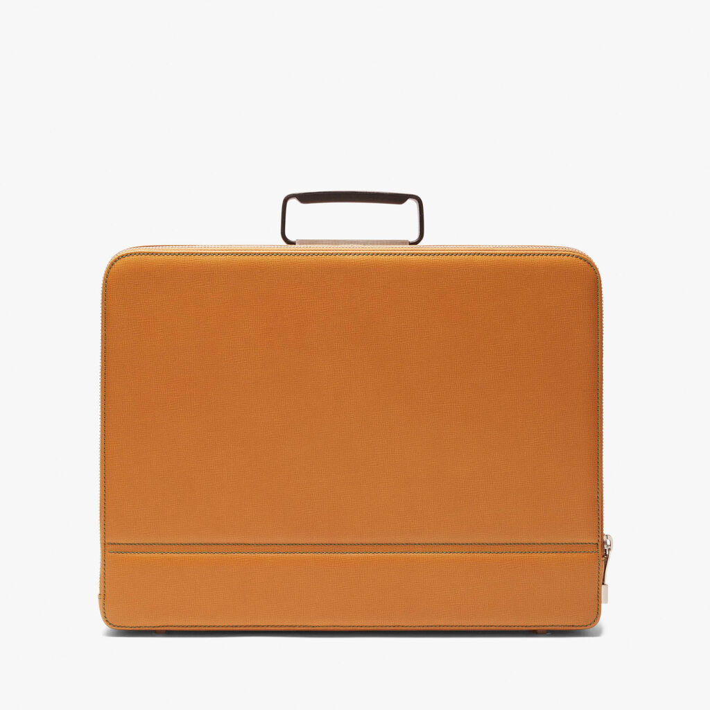 Valextra Valigetta 24 ore rigida in Pelle Marrone | Valextra Premier