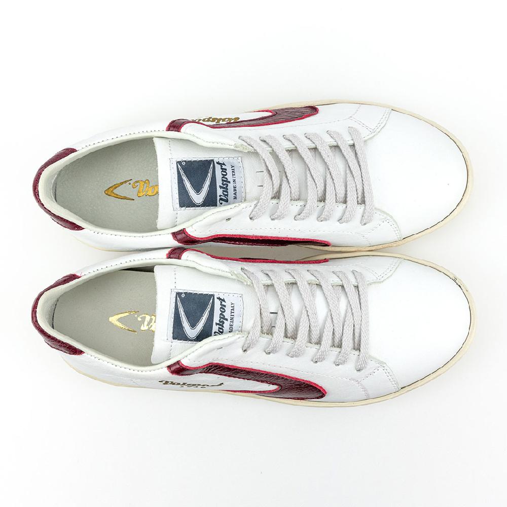 Valsport Tournament Classic Leather Bianco Bordeaux
