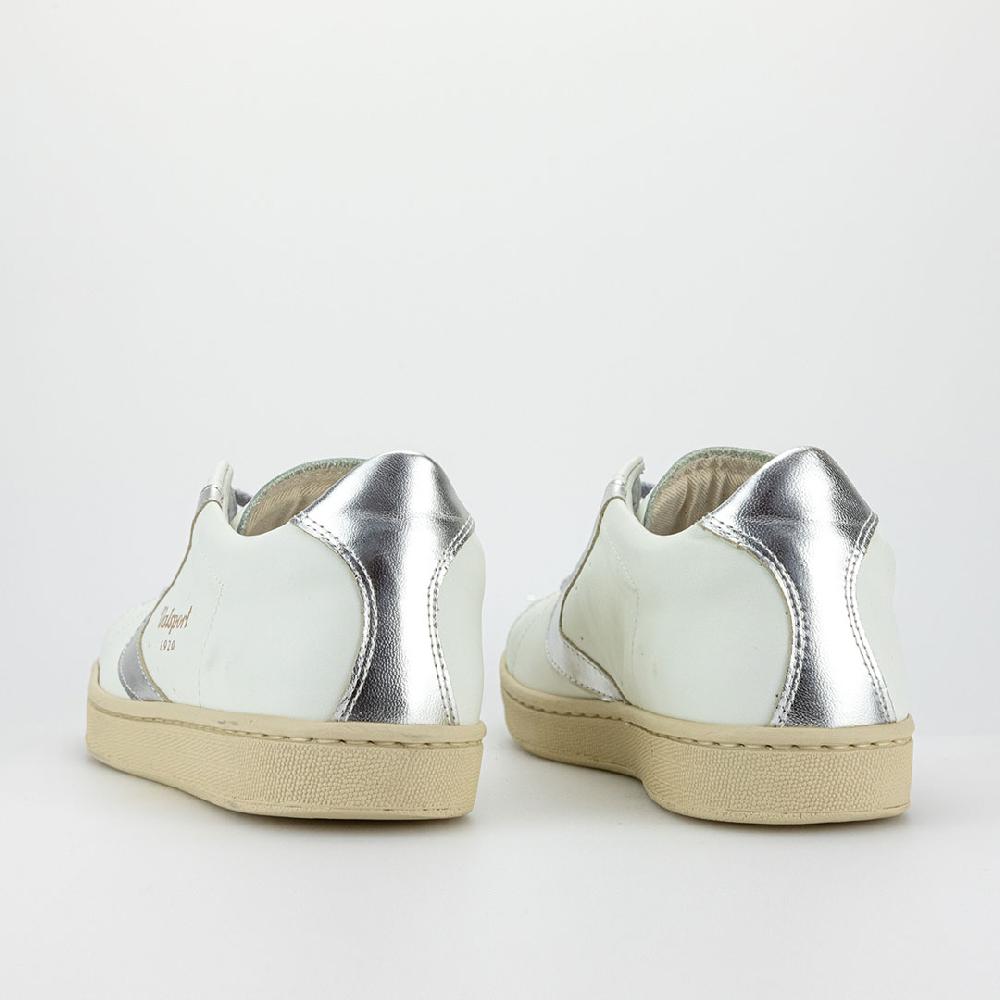 Valsport Tournament Classic Metal Leather Bianco Argento Laminato