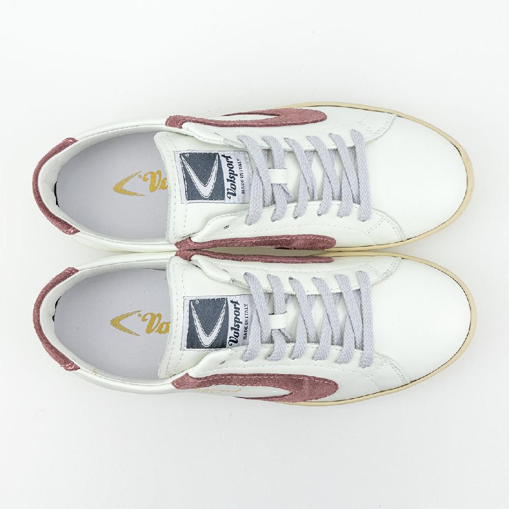 Valsport Tournament Leather Suede Bianco Brown Rose
