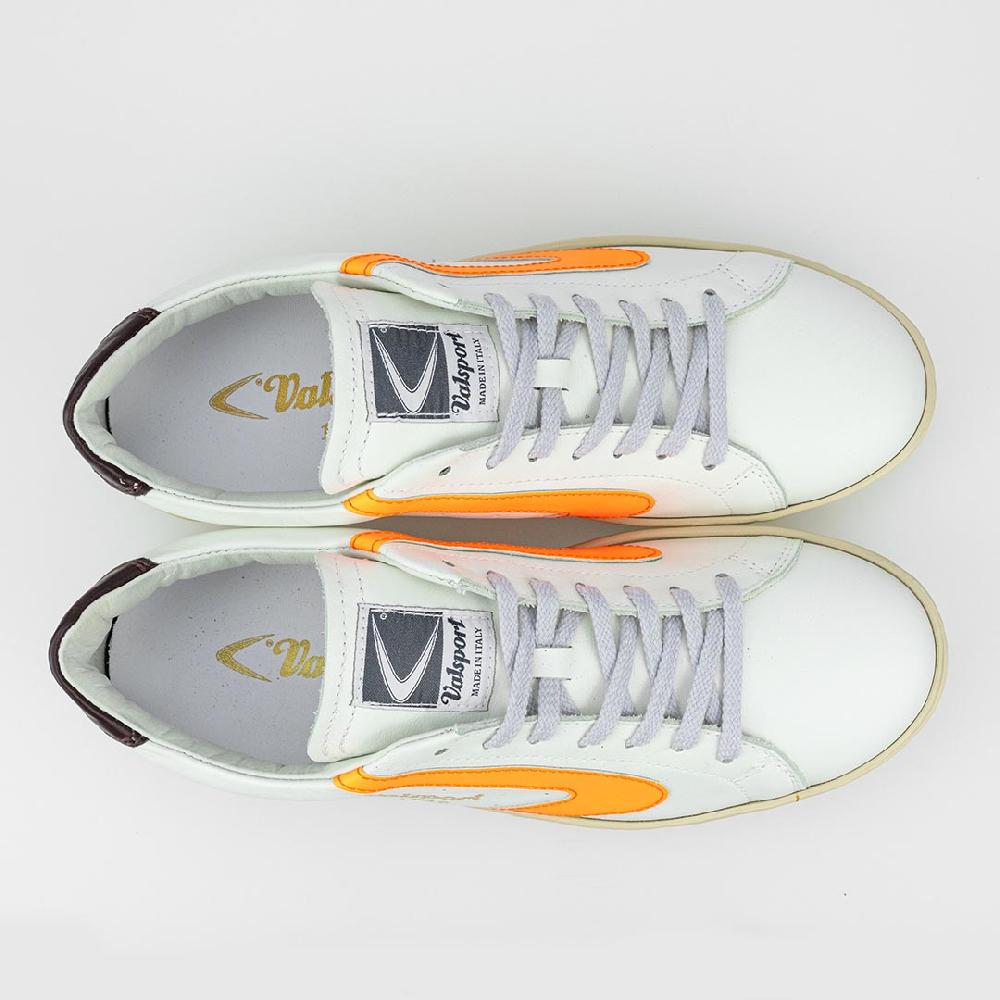 Valsport Tournament Mix Leather Bianco Fluo Arancio Moor