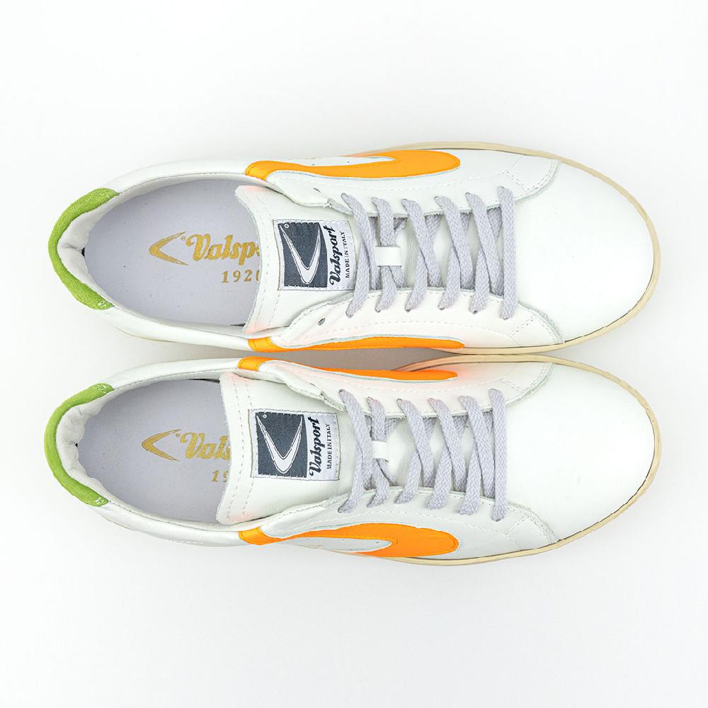 Valsport Tournament Mix Leather Bianco Fluo Arancio Verde