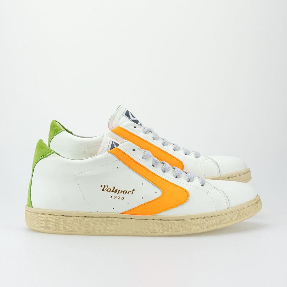 Valsport Tournament Mix Leather Bianco Fluo Arancio Verde