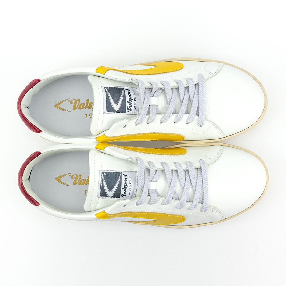 Valsport Tournament Mix Leather Bianco Giallo Rubis