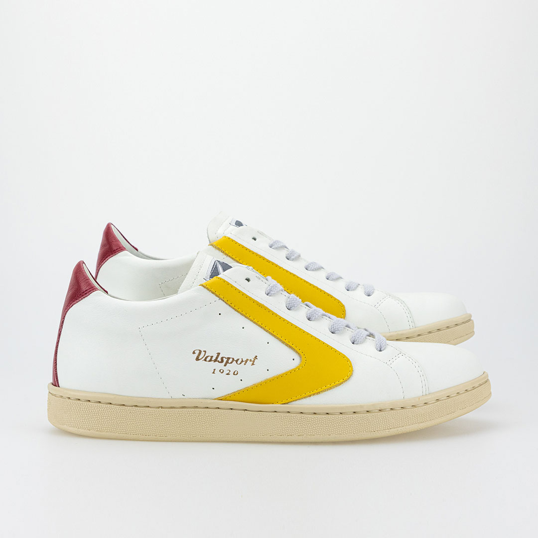 Valsport Tournament Mix Leather Bianco Giallo Rubis