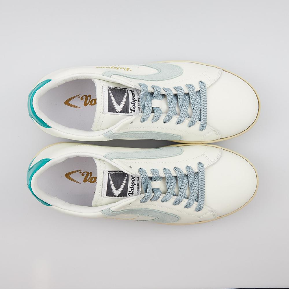 Valsport Tournament Mix Leather Suede Bianco Turquoise Carinzia