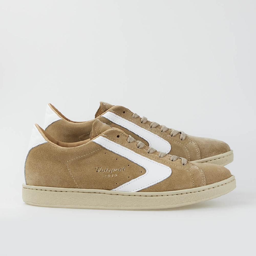 Valsport Tournament Suede Fod. Vitello Cappuccino Bianco