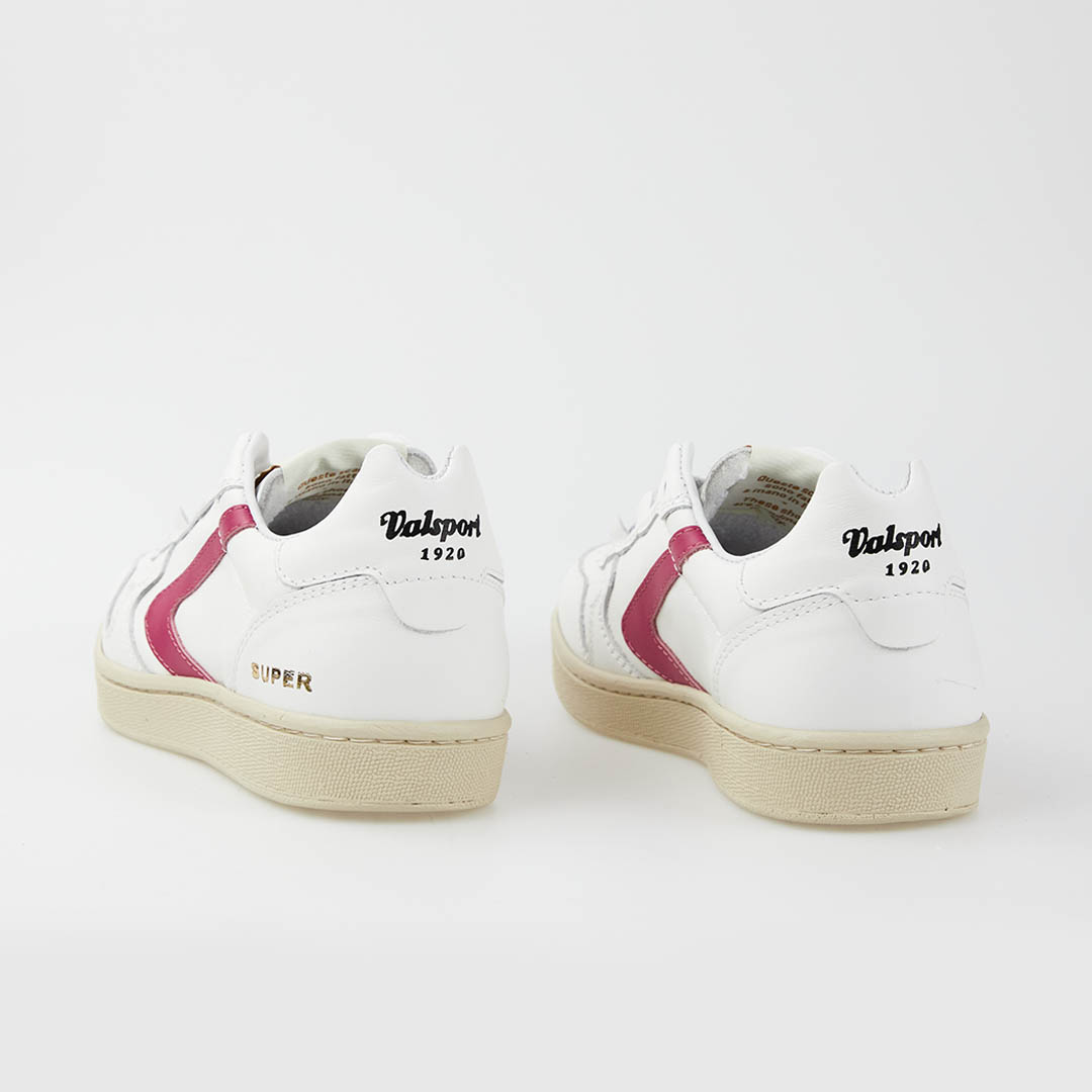 Valsport Super Pelle Bianco Fuxia