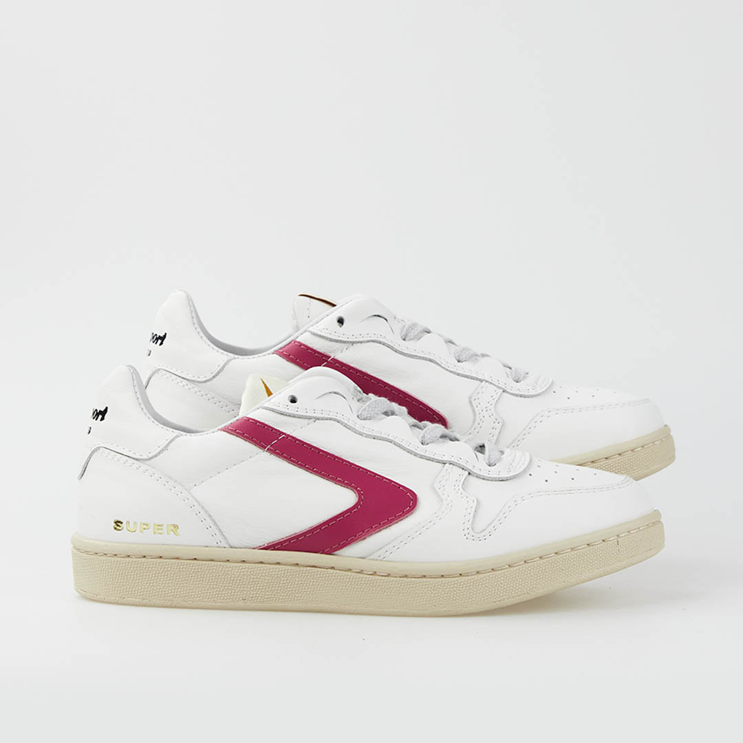 Valsport Super Pelle Bianco Fuxia