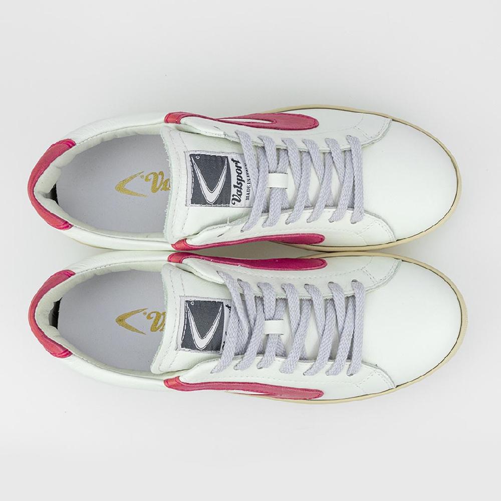 Valsport Tournament Classic Leather Bianco Magenta