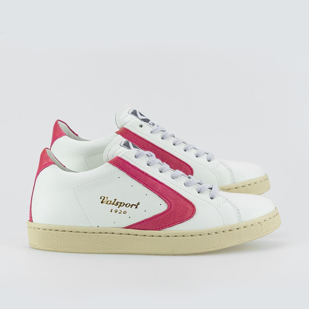 Valsport Tournament Classic Leather Bianco Magenta