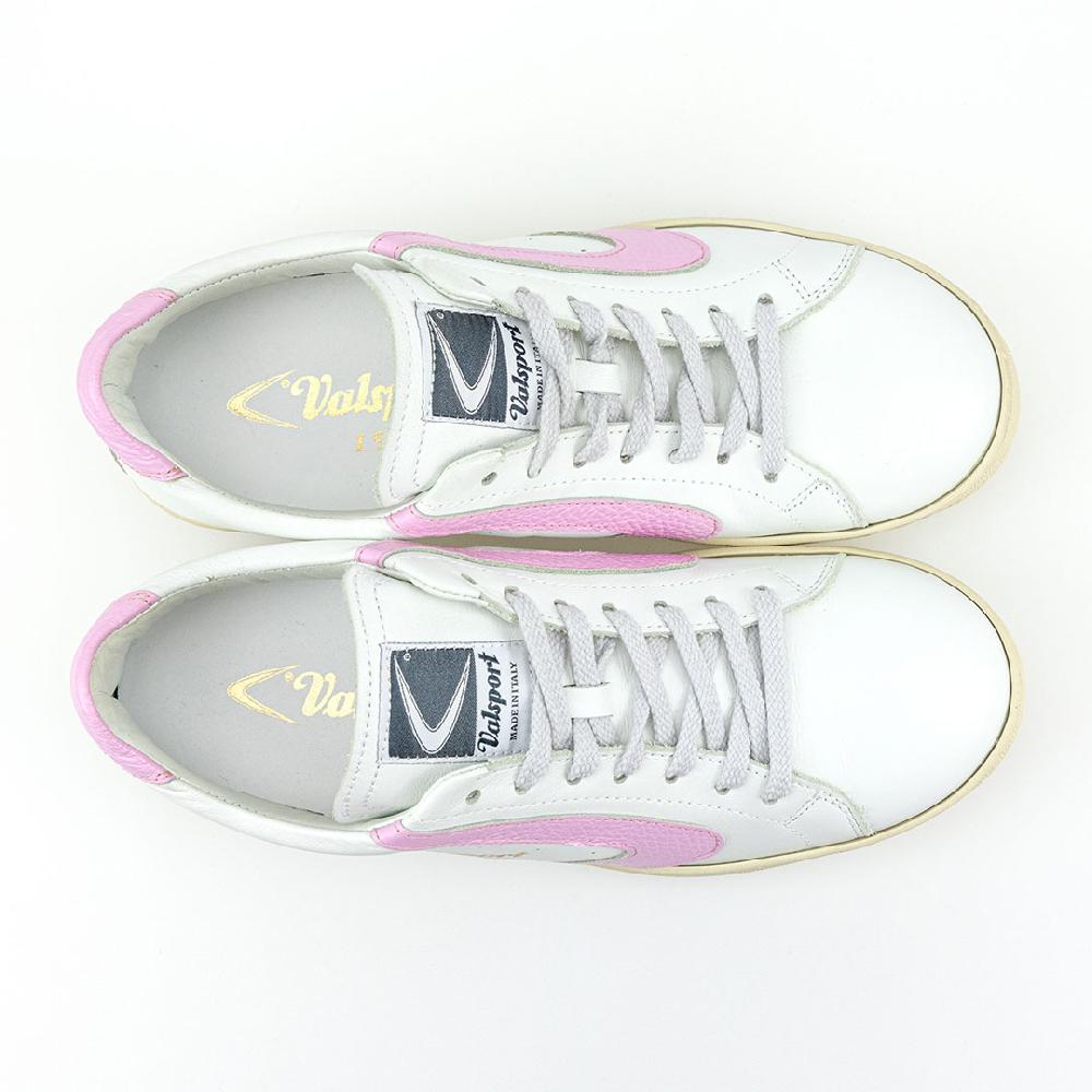 Valsport Tournament Classic Leather Bianco Rosa
