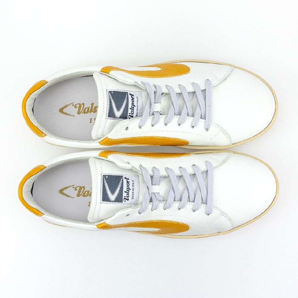 Valsport Tournament Classic Leather Bianco Senape