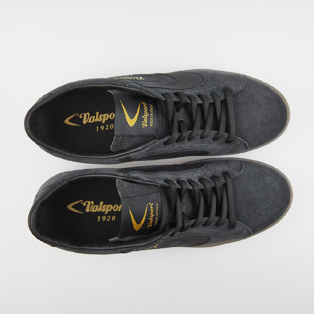 Valsport Tournament Suede Asphalt Sole Off Black