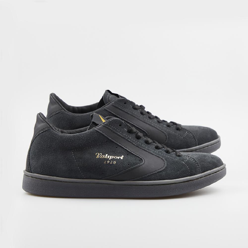 Valsport Tournament Suede Asphalt Sole Off Black