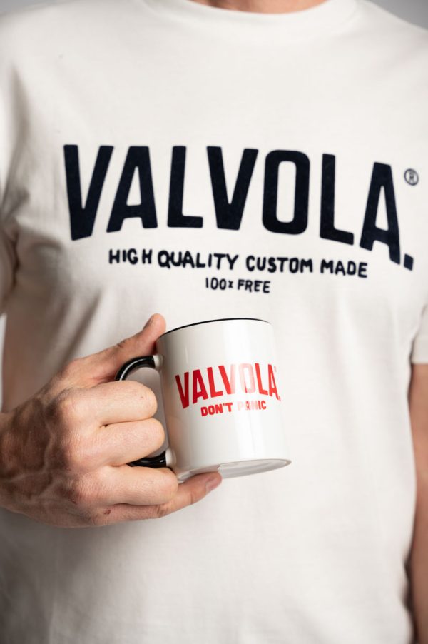 Valvola Fashion T-SHIRT MANICA CORTA BASICO TINTO IN PEZZA