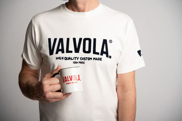 Valvola Fashion T-SHIRT MANICA CORTA BASICO TINTO IN PEZZA