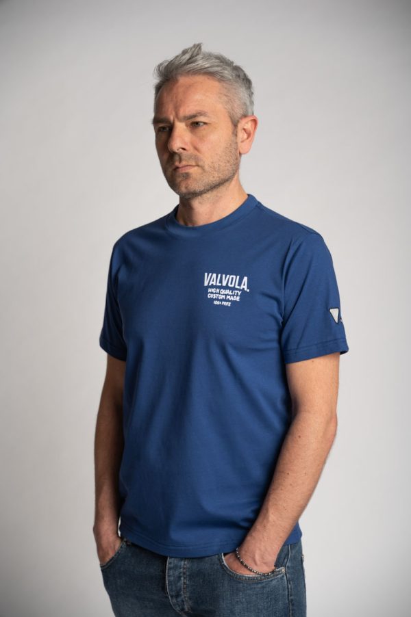Valvola Fashion T-SHIRT MANICA CORTA BASICO TINTO IN PEZZA