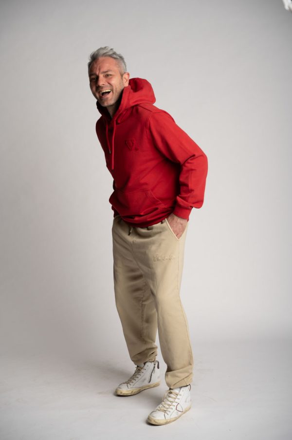 Valvola Fashion FELPA CAPPUCCIO LOGO TRIANGOLO