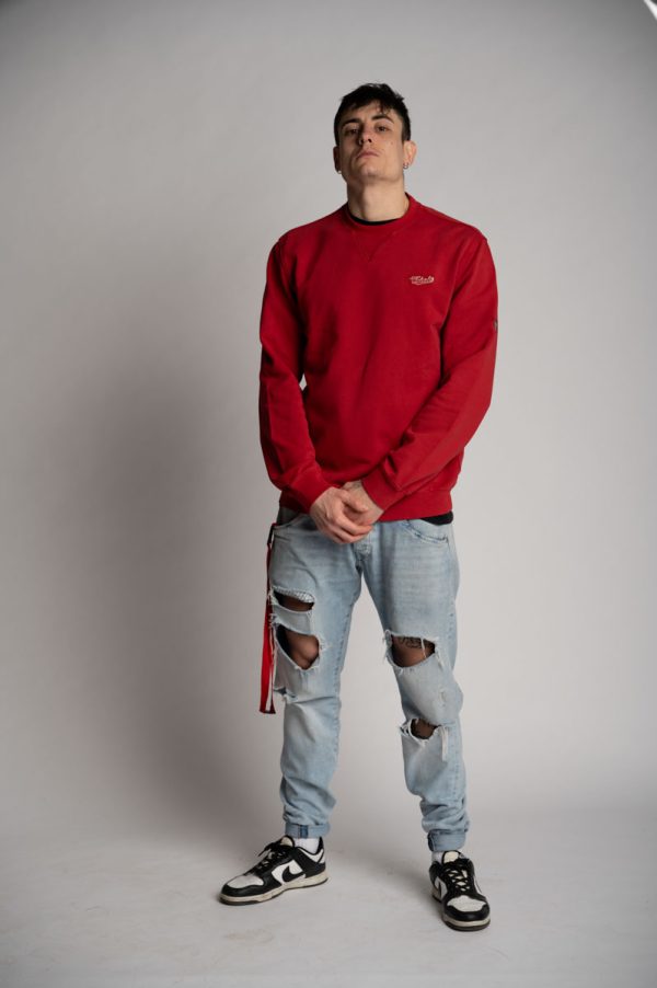 Valvola Fashion FELPA GIROCOLLO LOGO COLLEGE