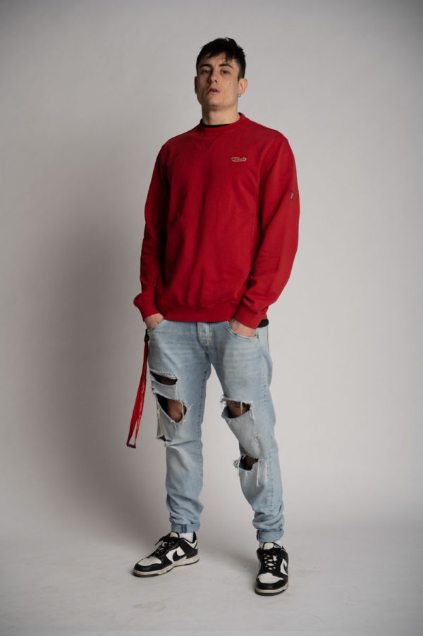 Valvola Fashion FELPA GIROCOLLO LOGO COLLEGE