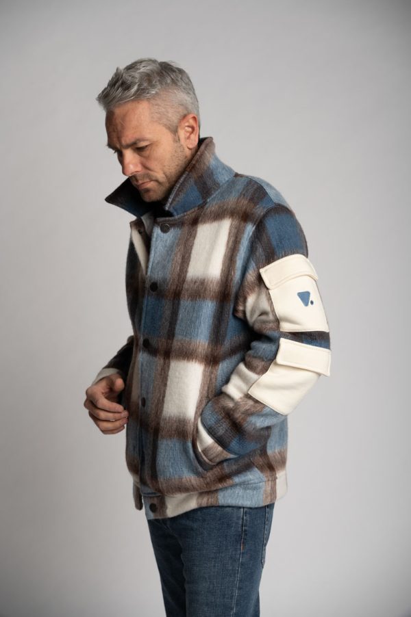 Valvola Fashion GIACCA CON ABBOTTONATURA TARTAN