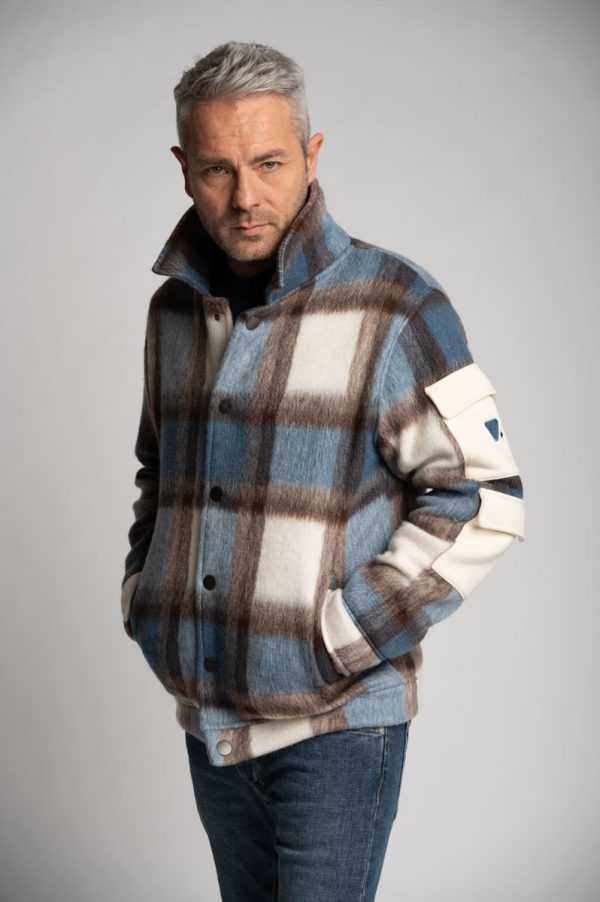 Valvola Fashion GIACCA CON ABBOTTONATURA TARTAN