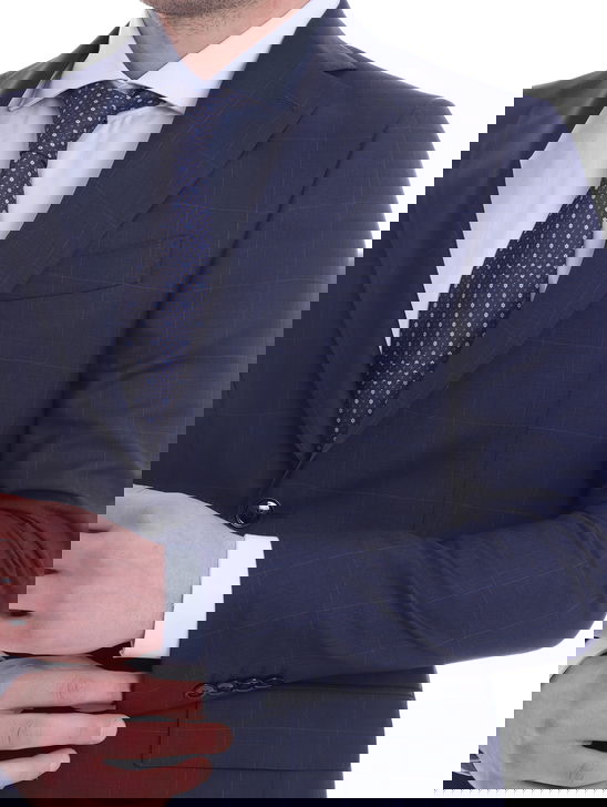 Sartoria Latorre Abito Sartoria Latorre Fresco Lana 140'4 Blu