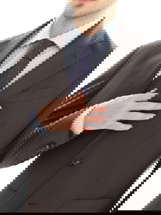 Sartoria Latorre Abito Sartoria Latorre Fresco Lana Marrone