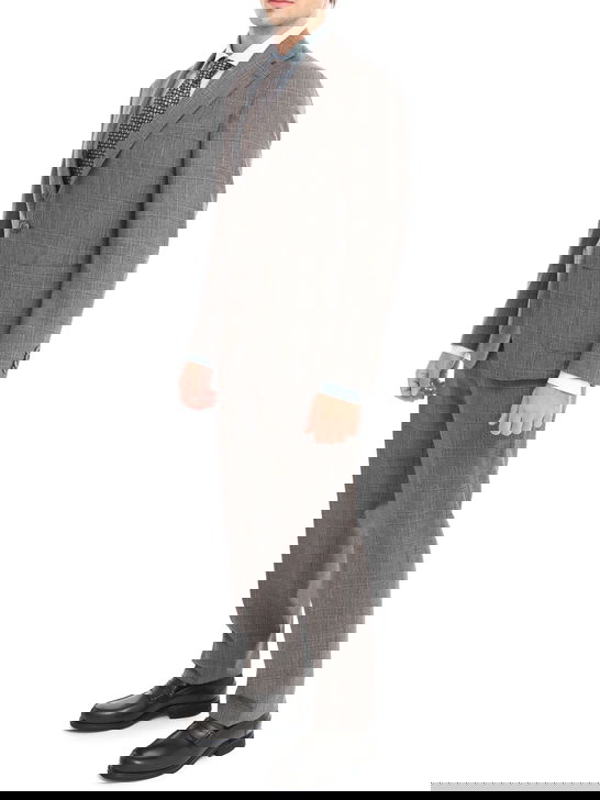 Sartoria Latorre Abito Sartoria Latorre Principe Di Galles Grigio