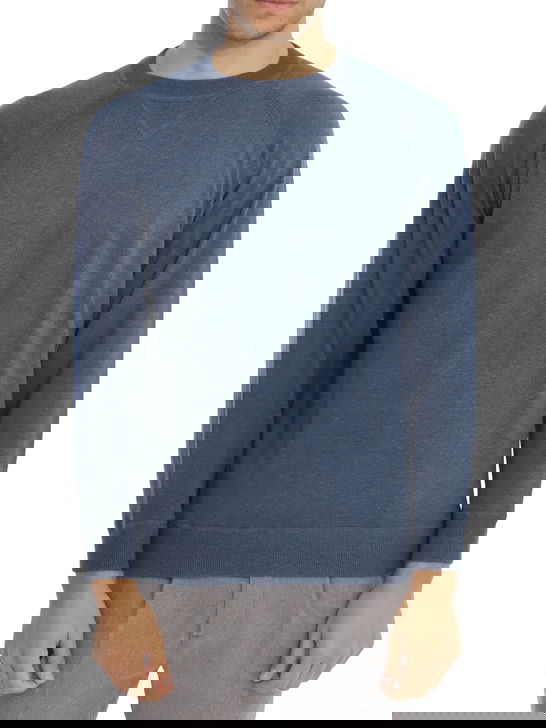 Alan Paine Felpa Alan Paine Raglan Azzurro