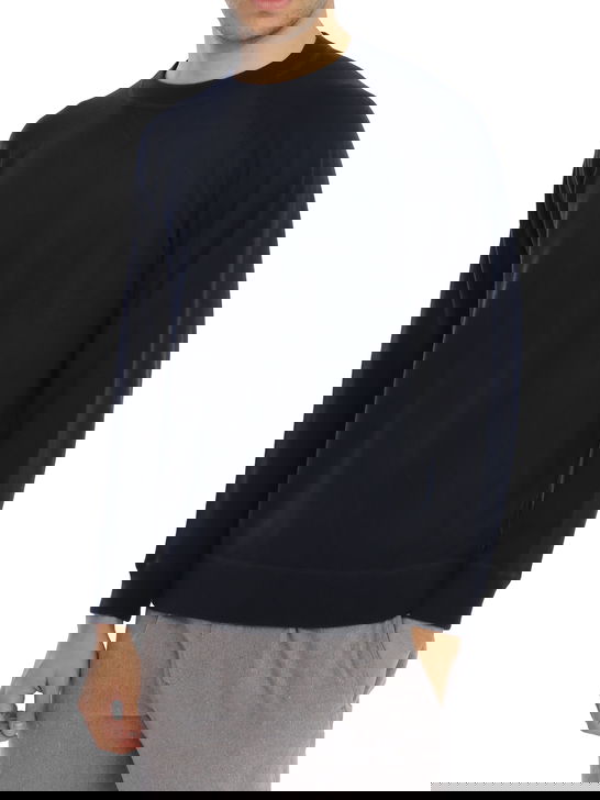 Alan Paine Felpa Alan Paine Raglan Blu