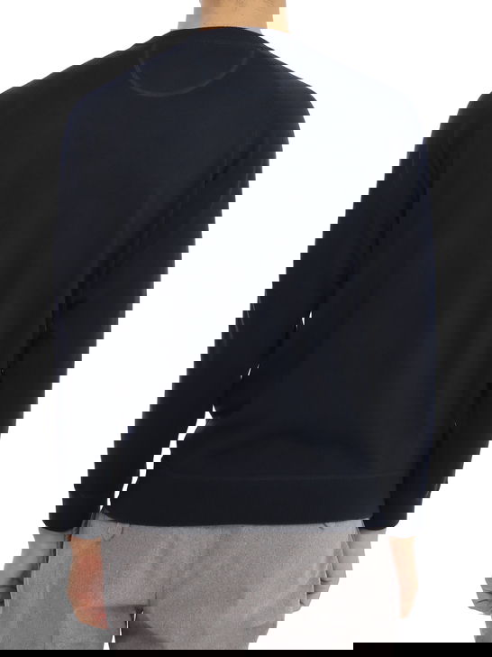 Alan Paine Felpa Alan Paine Raglan Blu