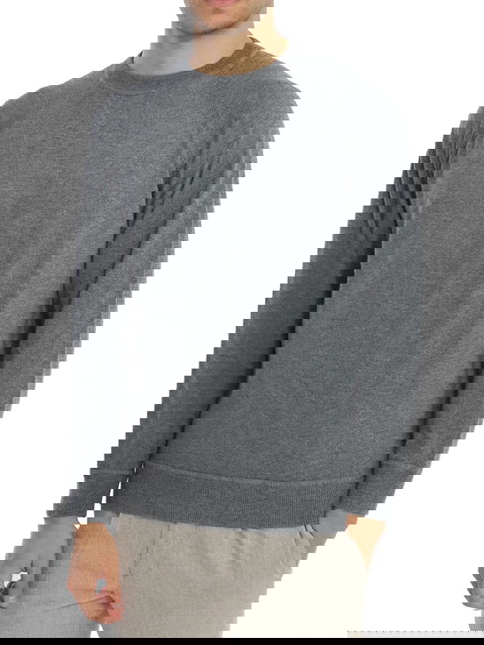 Alan Paine Felpa Alan Paine Raglan Grigio