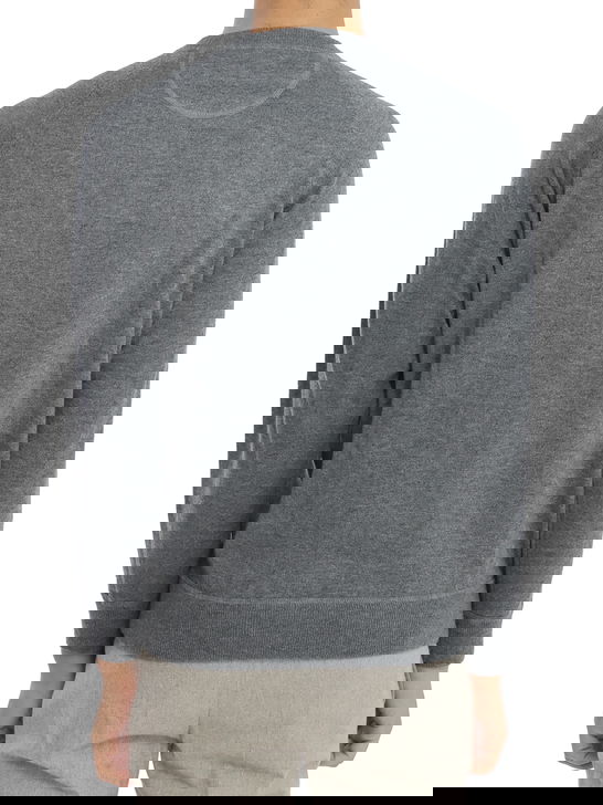 Alan Paine Felpa Alan Paine Raglan Grigio