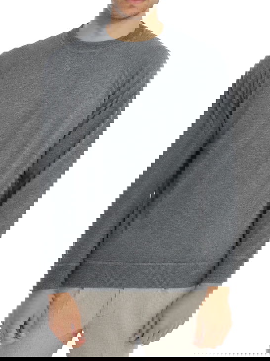 Alan Paine Felpa Alan Paine Raglan Grigio