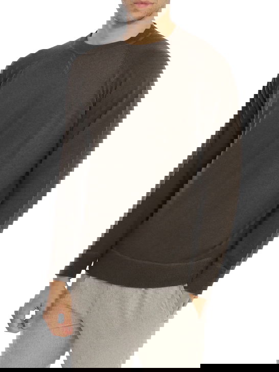 Alan Paine Felpa Alan Paine Raglan Verde