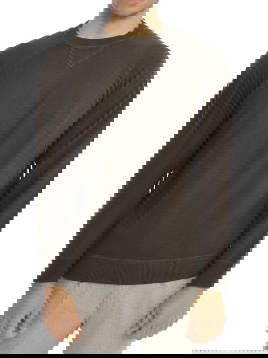 Alan Paine Felpa Alan Paine Raglan Verde