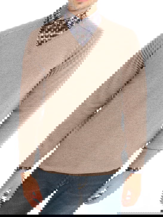 Alan Paine Maglia Alan Paine Kilsyth Beige