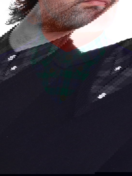 Alan Paine Maglia Alan Paine Kilsyth Blu