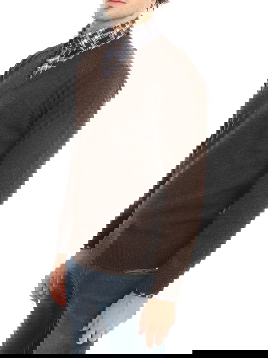 Alan Paine Maglia Alan Paine Kilsyth Marrone