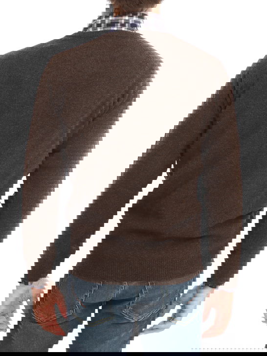 Alan Paine Maglia Alan Paine Kilsyth Marrone