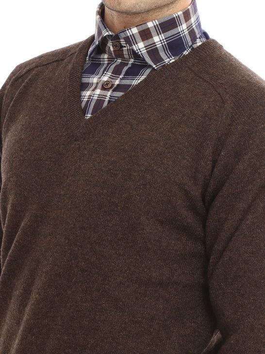 Alan Paine Maglia Alan Paine Kilsyth Marrone