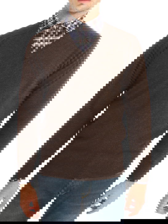 Alan Paine Maglia Alan Paine Kilsyth Marrone