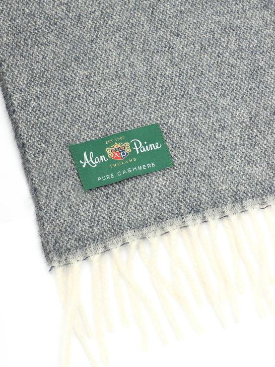 Alan Paine Sciarpa Alan Paine Tackely Cashmere Blu
