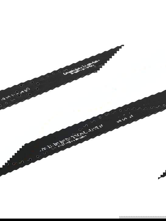 Albertoluti Cintura Alberto Luti Borchie Nero